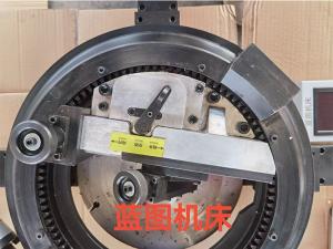 藍(lán)圖外卡式法蘭端面加工機