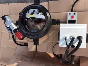 藍(lán)圖外卡式法蘭端面加工機